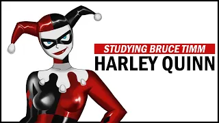 Studying Bruce Timm: Harley Quinn