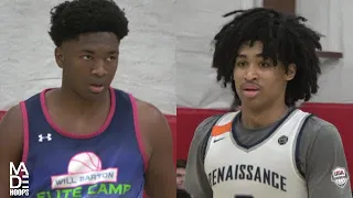 "YOU TOO LIL!" 5 STARS #DylanHarper & #DerikQueen Headline Made Hoops | Rens vs Team Thrill