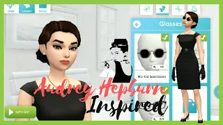 The Sims Mobile Attractive & Beautiful Sim (Audrey Hepburn Inspired) | How to Tutorial