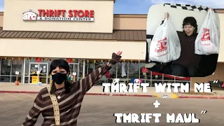 Thrift w/ me in a new city + thrift haul!
