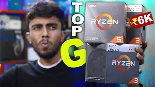 I Tried Cheapest AMD Ryzen G Series Processor! 🔥Best For Gamers 2200G vs 3200G vs 5200G⚡