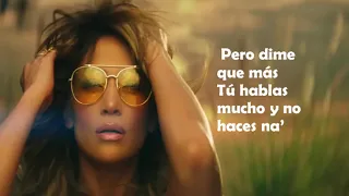 Bad Bunny - Te guste Ft Jennifer Lopez (Con Letra) (Video Liryc) 2018