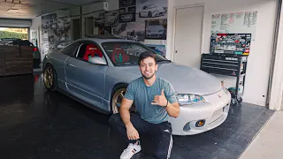 MY NEW GARAGE TOUR!! | Mitsubishi Garage