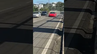 Big Turbo Mitsubishi GTO launch test