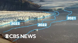 How melting Arctic glaciers contribute to rising sea levels