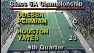 1985 Texas 5A Final p11 - Jack Yates vs Odessa Permian
