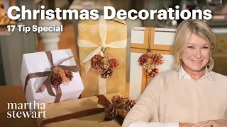 Martha Stewart’s Best Christmas Decorations | 17 DIY Tips