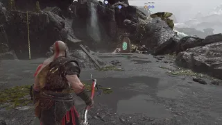 God of War weird graphical anomalies on PS5 (see description)