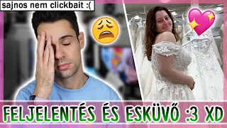 $ FELJELENTETTEK és sajna nem clickbait… 😓🥺 ✨esküvő, szabadulószoba, cicakozmetika✨