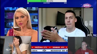 BAKA PRASE I ANJA BLA REAGUJU NA JOVANU JEREMIC *jovana pustila glasovne od bake nastao haos*