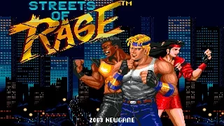 Streets of Rage [Bare Knuckle] longplay (Sega Mega Drive/Genesis).