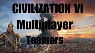 Civ 6 Competitive Multiplayer / 5vs5 Teamers / Harald Varangian Norway