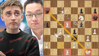 Unstoppable Force Meets Unstoppable Force || Daniil Dubov vs Wei Yi || Global Chess League (2023)