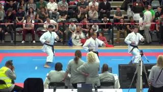 2014 JKA European Championship - Senior men team kata