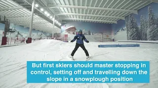 How to Snowplough Ski