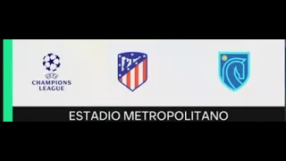 EA SPORTS FC 24 1/8 Финала Лиги Чемпионов Ответный матч "Atletico Madrid" vs "Napoli"