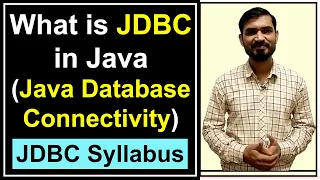JDBC | Java Database Connectivity by Deepak | JDBC Syllabus