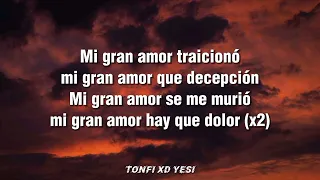 La línea - Mi Gran Amor - Letra/Lyrics