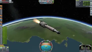 KSP - SRB Based Single Click To Orbit Rocket