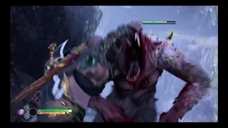 God of War PS4 - Brutal Werewolf Execution