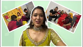 My mehendi and chura ceremony 💚 || v vlog || Varsha Thapa