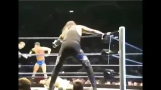 2009 The Undertaker Gets Thirsty Waiting For The Hot Tag