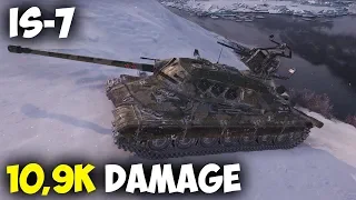 World of Tanks || IS-7 | 10,9K Damage | 7 Kills