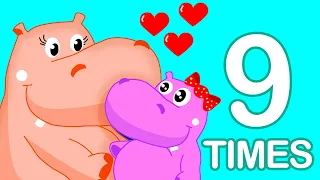 9 Times Table Song for Kids | Multiplication Song for Children and Preschoolers