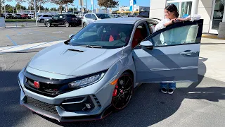 MY GIRLFRIENDS NEW 2021 CIVIC TYPE R!