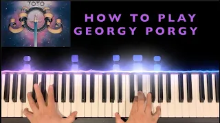 Georgy Porgy - Piano Tutorial