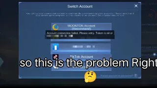 Mobile legends (Moonton account switch problem fix)🔥🔥 2022 legit