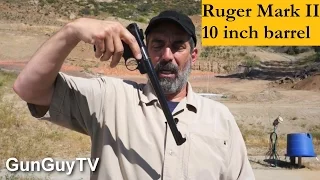 Check out this unusual Ruger .22 pistol - Ruger Mark II