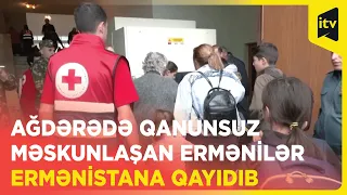 Ermənistan Qarabağda qanunsuz yerləşdirdiyi erməniləri qarşılayır