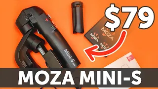 Gudsen MOZA Mini-S Essential Gimbal review - BEST for $79?