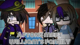 The Aftons meet William's family / 1/2 / My AU / Gacha Club