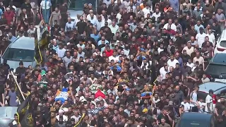 Funeral of Palestinians killed in Israeli raid on Jenin and its refugee camp