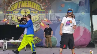 Riff Raff scared of the juggalos at Gathering 23