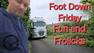 UK HGV Truck Driver. Around Town Clown