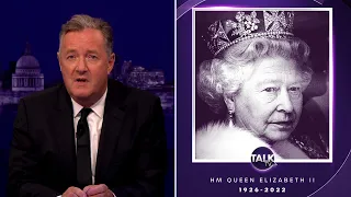 Piers Morgan Delivers Powerful Tribute To HM Queen Elizabeth II