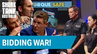 A Bidding War Starts With Torque Safe's Pitch ! | Shark Tank AUS