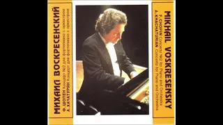 Khachaturian - Piano Concerto. Mikhail Voskresensky (piano).
