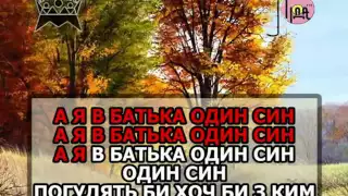 ОЙ НА ГОРІ ДВА ДУБКИ — караоке Українська народна пісня Ukrainian folk song karaoke