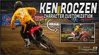 so I made KEN ROCZEN in Supercross The Game 2!! (Character Customization)