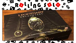 Legendary Encounters: An Alien Deck Building Game | Unboxing