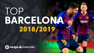 TOP Goals FC Barcelona LaLiga Santander 2018/2019