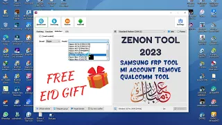 Zenon Free Samsung FRP Bypass Tool EID Gift 2023 | Xiaomi MI Account Remove Tool Sideload Method