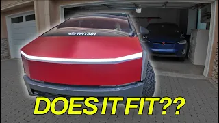 Does Cybertruck FIT in SAME GARAGE as Model X?