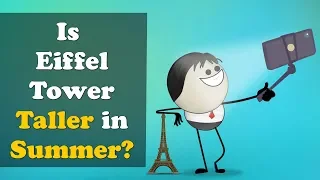 Is Eiffel Tower Taller in Summer? + more videos | #aumsum #kids #science #education #children