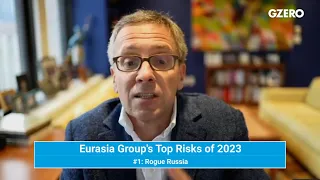 Ian Bremmer: US Support For Ukraine vs Fear of Russian Escalation | Top Risks 2023 | GZERO Media