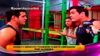 COMBATE: Mario Irivarren Discutio con Ernesto por Alondra 01/11/13